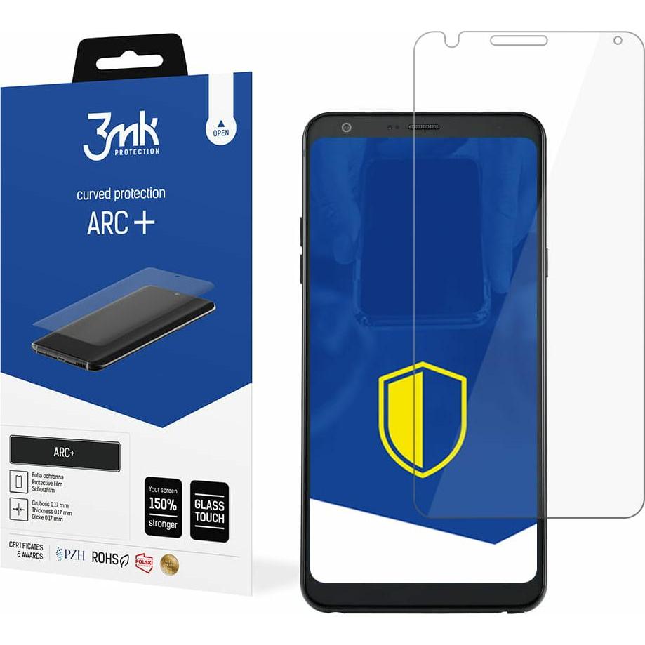 3MK LG Stylo 4 - ARC+ (1 Stück, LG Stylo 4), Smartphone Schutzfolie
