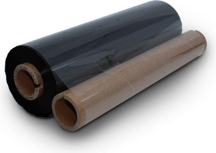 Produktbild Helvetikett Thermotransfer Farbband Wachs/Harz 216 mm x 300 m (21.60 cm, Schwarz)
