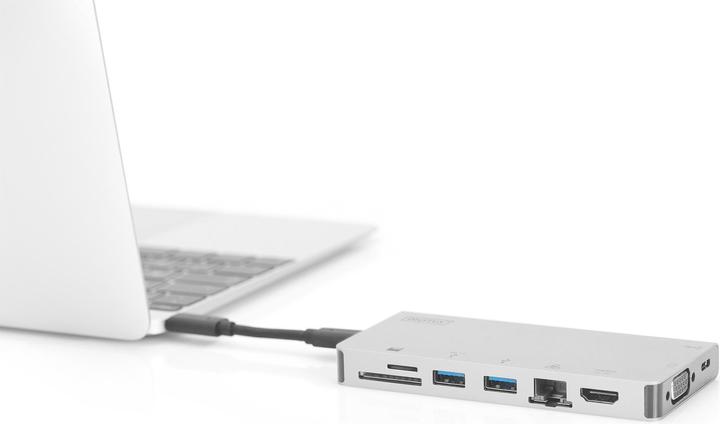 Produktbild Digitus DA-70866 (USB-C, 8 Ports)