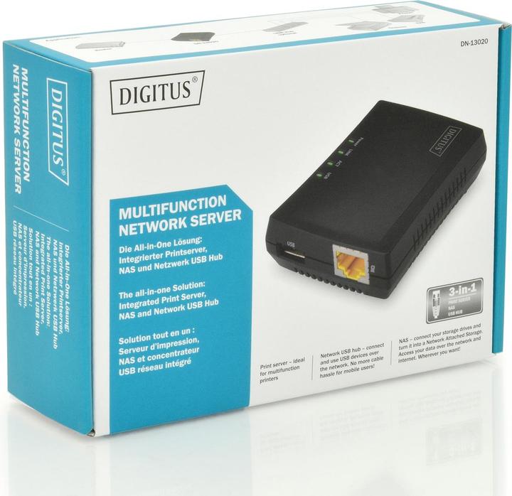 Produktbild Digitus Multifunktions Netzwerk Server