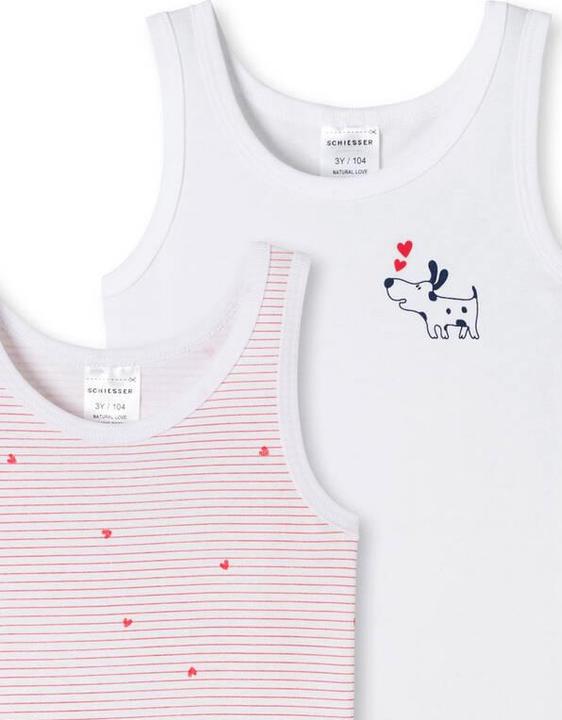 Actual product image Schiesser 2erPack Girls Shirts (104)