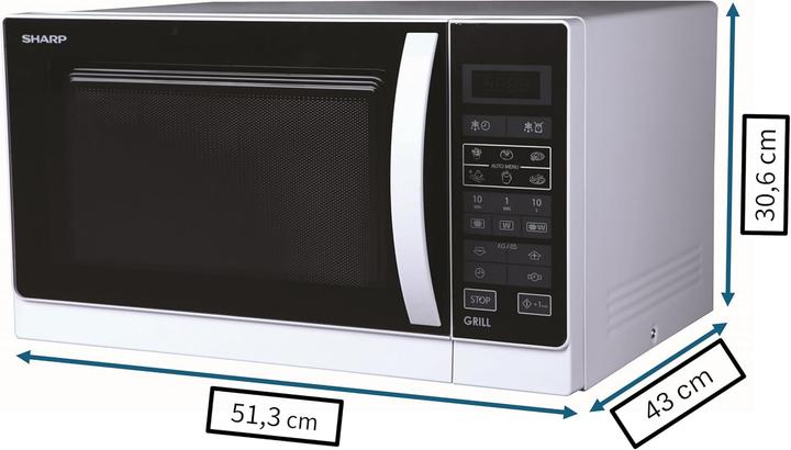 Produktbild Sharp R742ww (25 l)