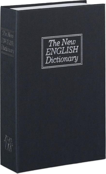 Relaxdays Buchtresor Wörterbuch