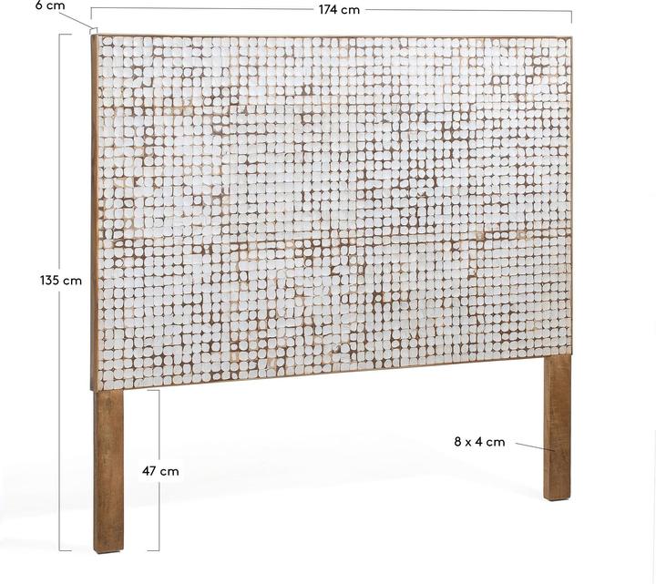 Actual product image Kave Home Kron (174 x 6 x 135 cm)