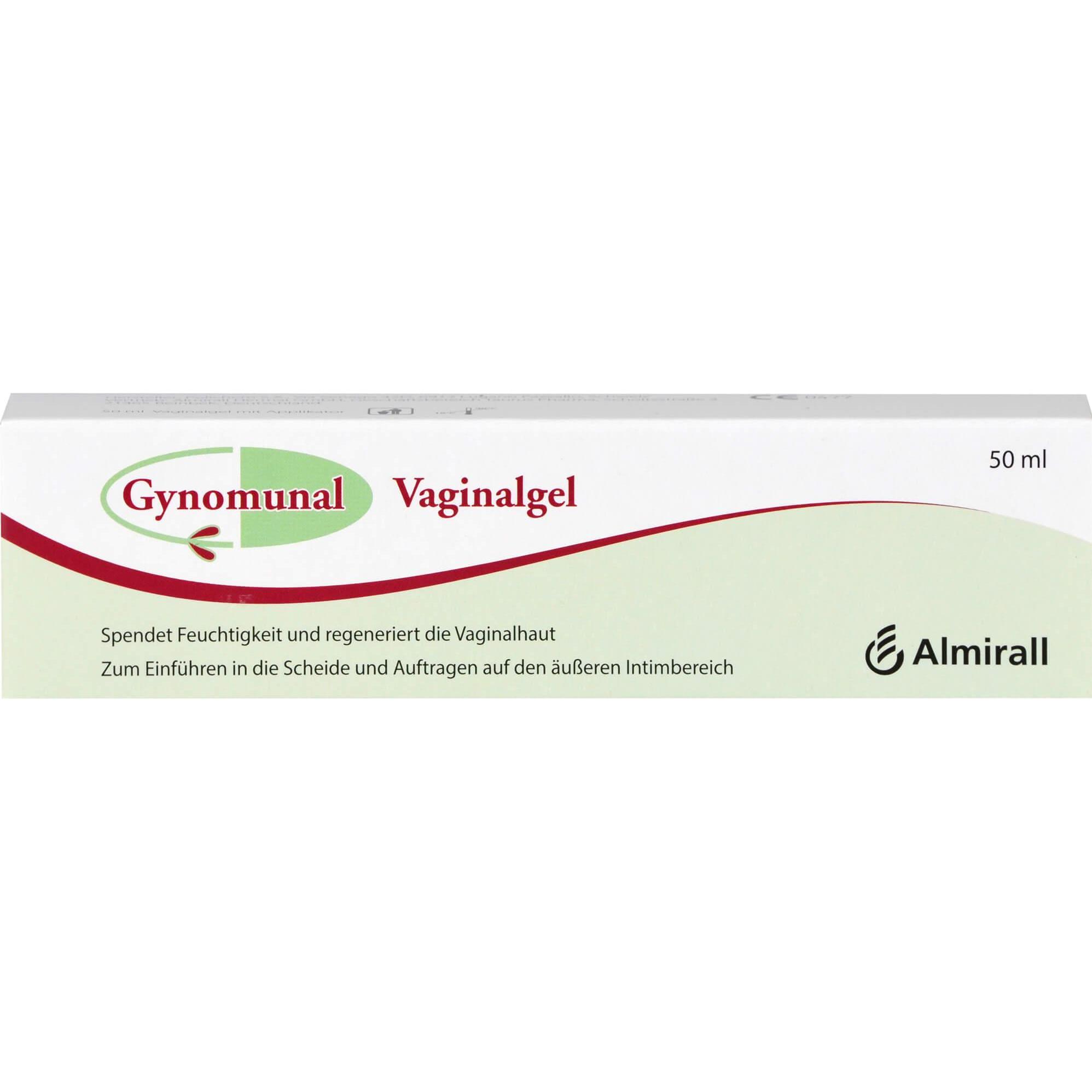 Almirall, Intimpflege, Gynomunal Vaginalgel, 50 ml Gel (50 ml, Intimgel)