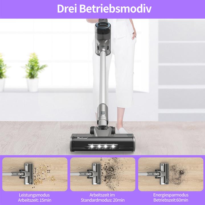 Actual product image Redroad X17 Cordless Vacuum Cleaner, 8-in-1 Cordless Handheld Vacuum Cleaner, 350W 25000Pa