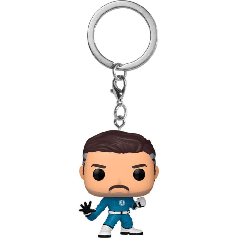 Funko, Portachiavi, Key POP! Fantastic Four: Mister Fantastic, Multicolore