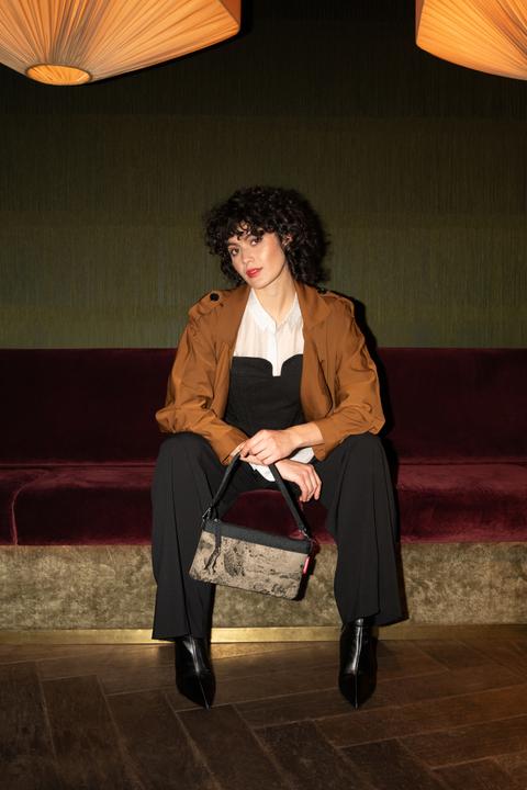 Produktbild reisenthel mini pouch jacquard brown (1 l)