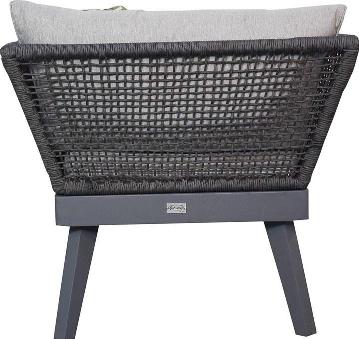 Produktbild Jet-Line Gartensessel Cuba in anthrazit Gartenmoebel Garten Lounge Moebel