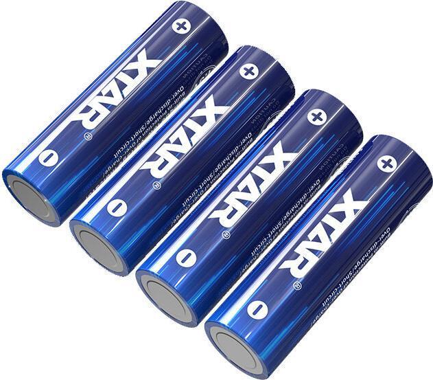 Actual product image Xtar Wiederaufladbare Batterien R06 / AA 1 5V 2500mAh (Box mit 4 Stück) mit Schutz (4 pcs., AA, 2500 mAh)
