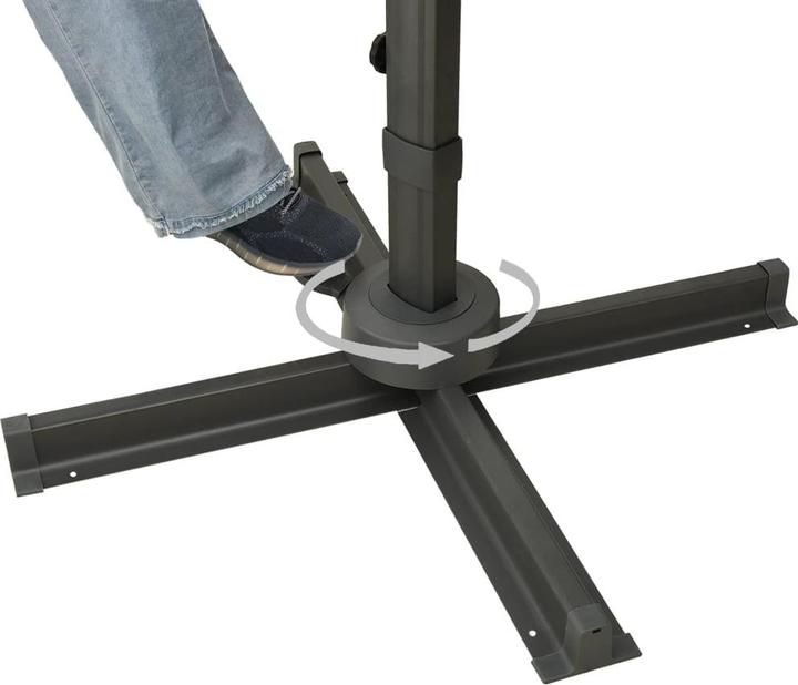 Image du produit vidaXL freischwingender Sonnenschirm (3 m)