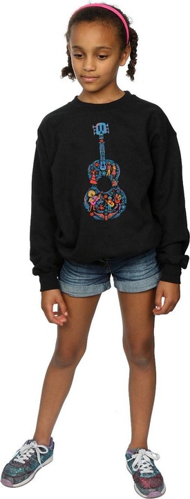 Produktbild Disney Coco Guitar Pattern Sweatshirt Mädchen (140, 146)