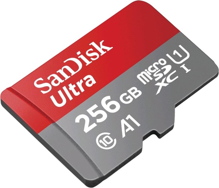 Produktbild SanDisk Ultra mit Adapter (256 GB, microSDXC, U1, UHS-I)