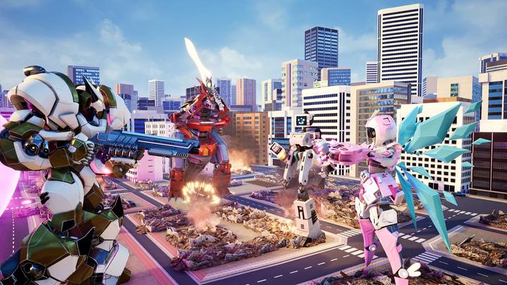 Produktbild Game Override: Mech City Brawl (PS4, DE)