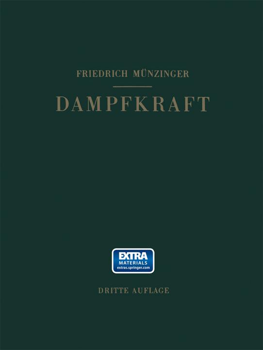Produktbild Dampfkraft (Deutsch, Friedrich Münzinger, 2013)