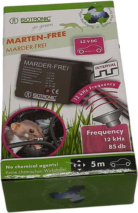 Actual product image Isotronic Marten-free car