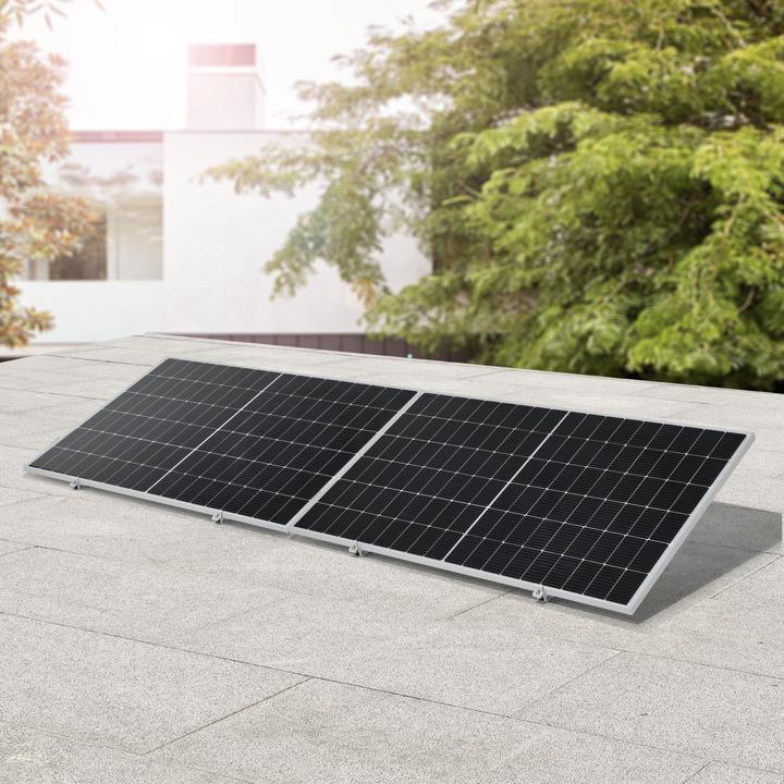Produktbild Pro-Tec Balkonkraftwerk Brusson inkl. Halterung 800W + Inverter + 10m Kabel (800 W)