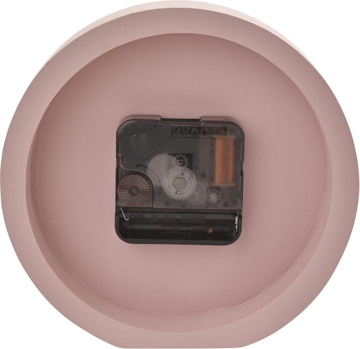 Actual product image Interval Minimalist Desk Clock 15cm - Pink