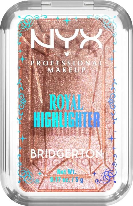 Produktbild NYX Professional Make-Up Bridgerton Royal Highlighter (Iridescent Peach, Highlighter)
