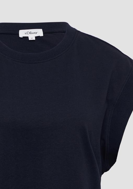 Produktbild S.Oliver T-Shirt T-Shirt im Relaxed Fit mit überschnittenen Schultern (36)
