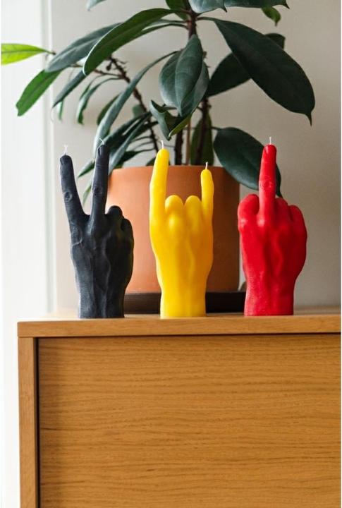 Produktbild Candle Hand You Rock (1 Stk.)