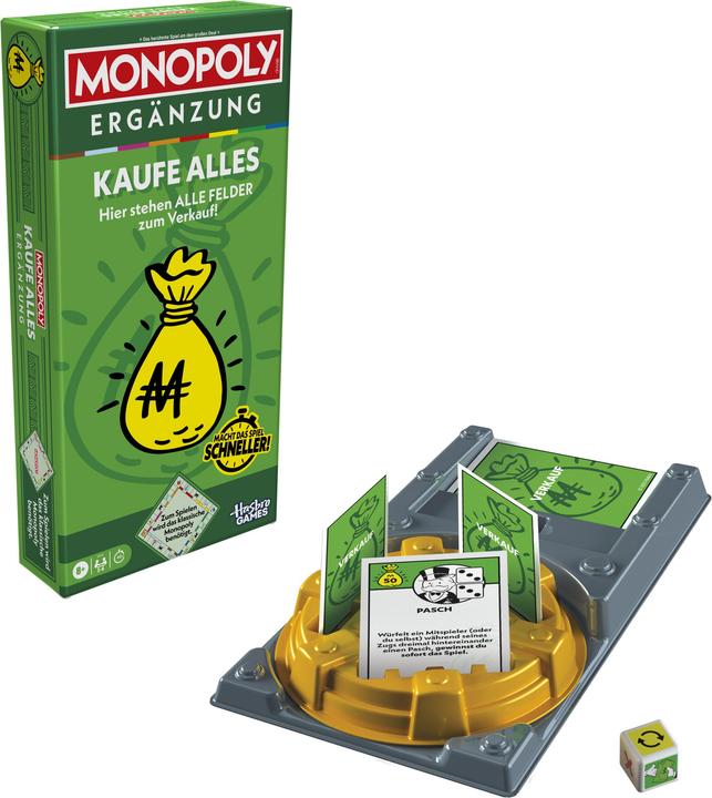 Produktbild Hasbro Gaming Monopoly Buy Everything (Deutsch, 2 - 6 Spieler)