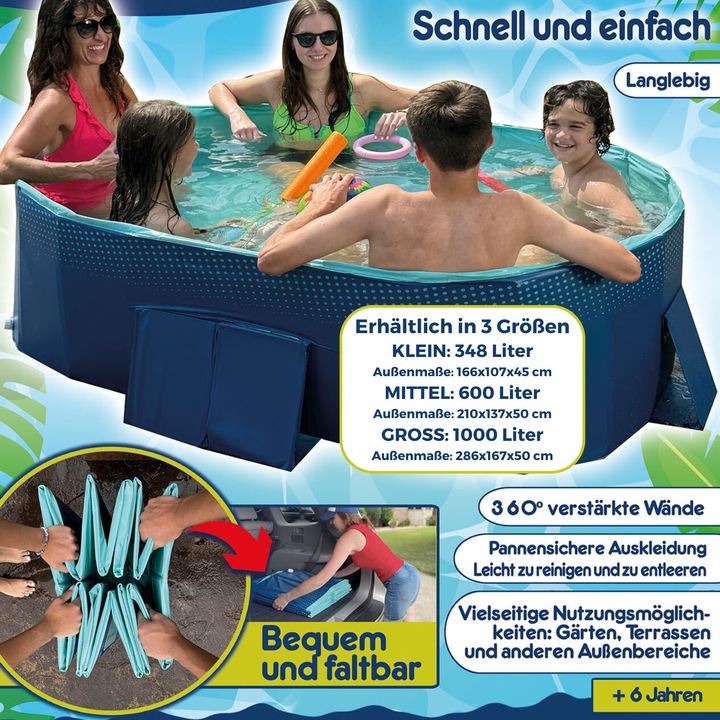 Produktbild Starlyf Foldable Pool