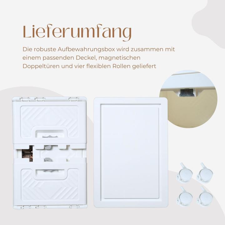 Actual product image Hermex Aufbewahrungsbox Aufbewahrungsschrank Haushaltsschrank Lagerregal Vorratsschrank Basismodul (55 x 35 x 36.5 cm)