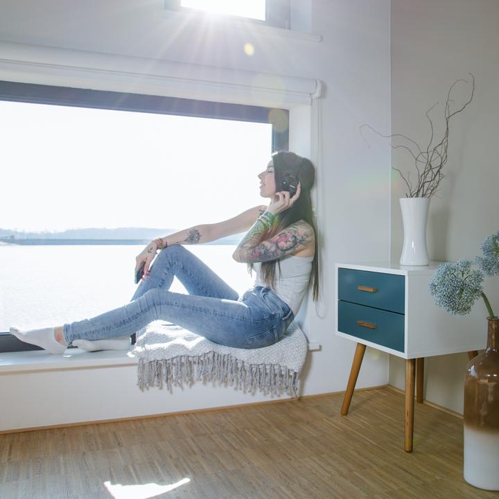 Image du produit Relaxdays Retro (48 x 41 x 58 cm)