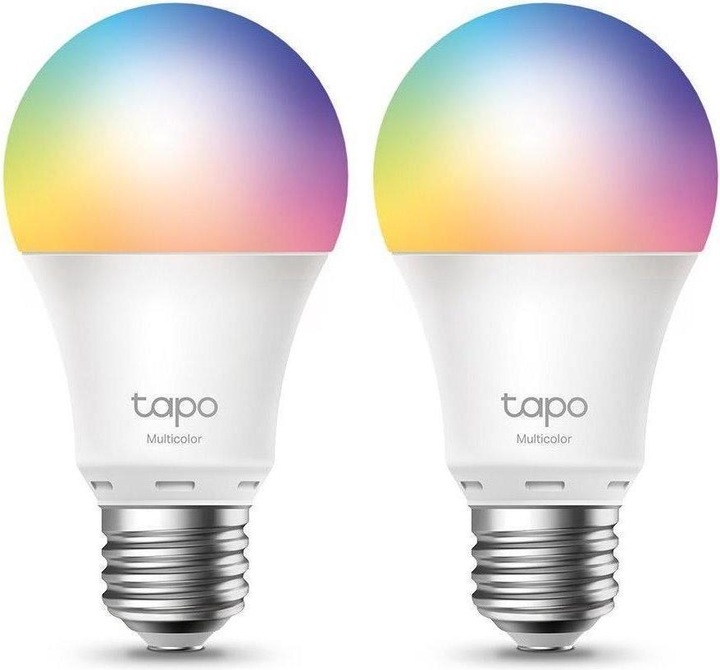 TP-Link Tapo L530E E27 Smart WLAN Glühbirne (2-pack) (E27, 8.70 W, 806 lm, 2 x, F)
