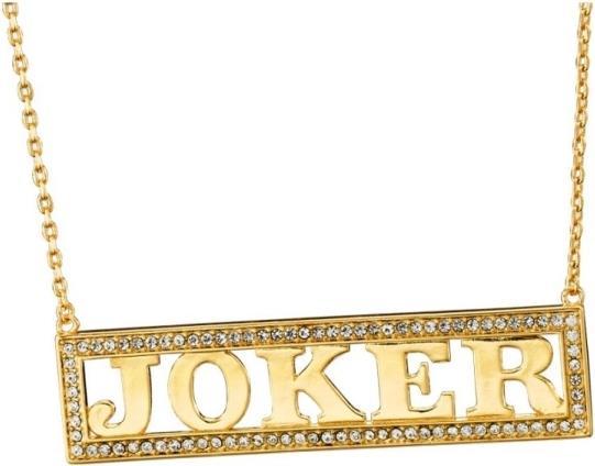 Actual product image Noble Collection Suicide Squad 1/1 Harley Quinn's Joker - gold-plated (Metal)