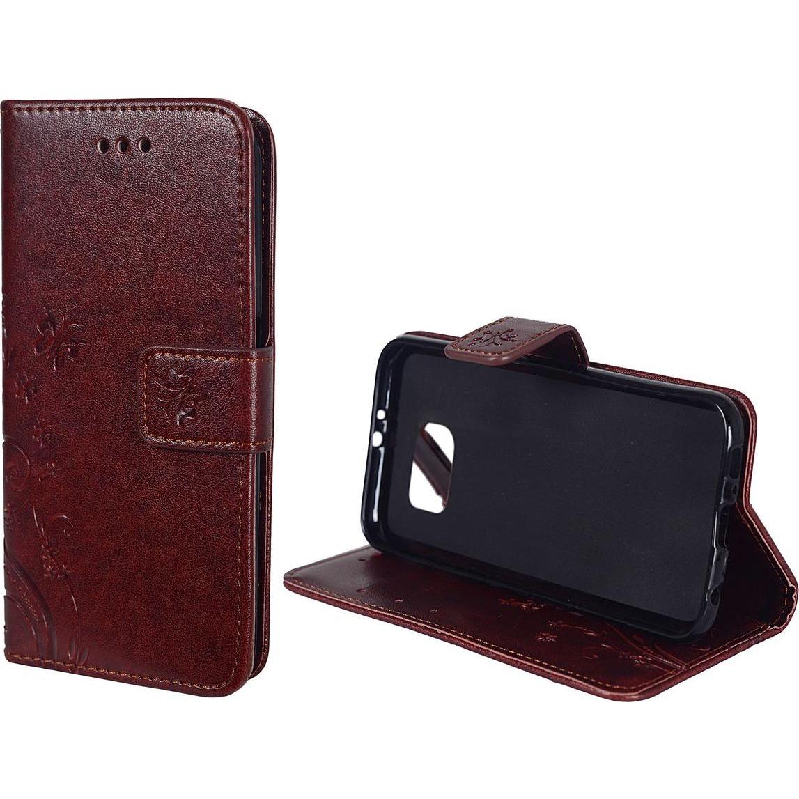 Thumbnail - König Design Schutz Handy Hülle für Samsung Galaxy S6 Edge Case Cover Tasche Wallet Etui Neu (Samsung Galaxy S6 Edge), S...