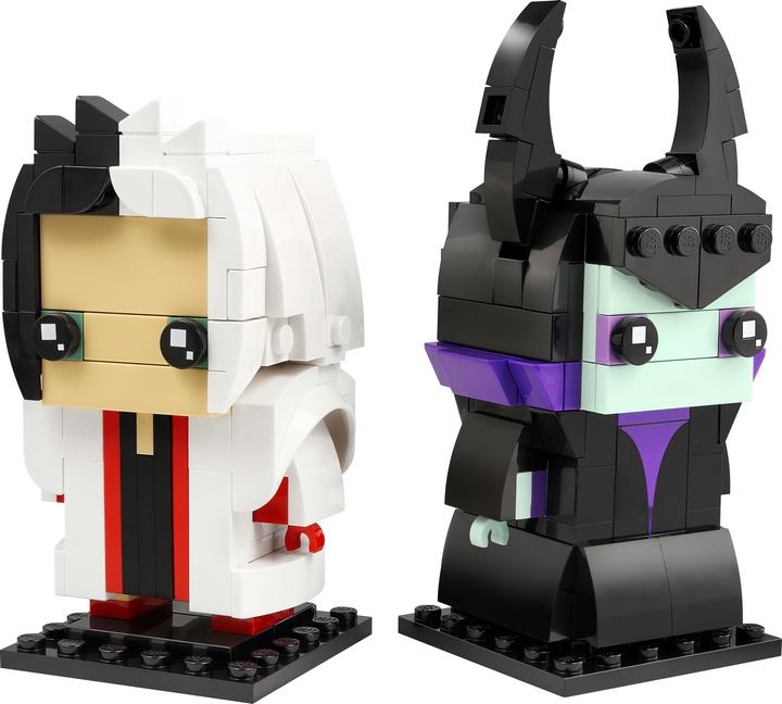 Actual product image LEGO Cruella and Maleficent (40620, LEGO Brickheadz)
