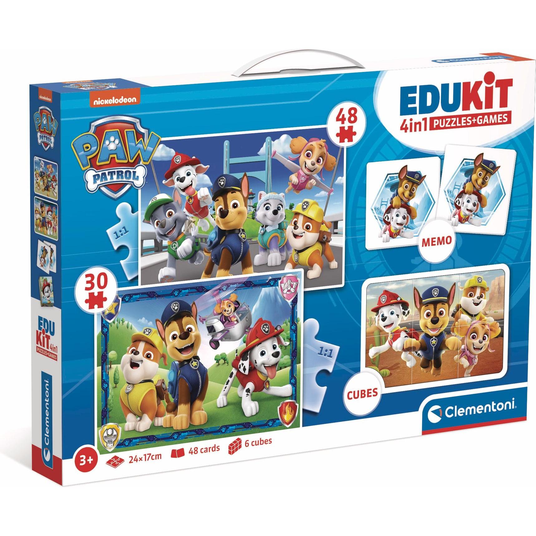 Clementoni Edukit 4 In 1 Paw Patrol (4 Teile)