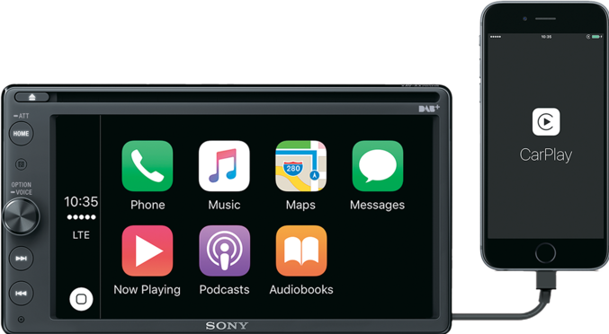 Produktbild Sony Xav-Ax205db (Android Auto, Apple Carplay)