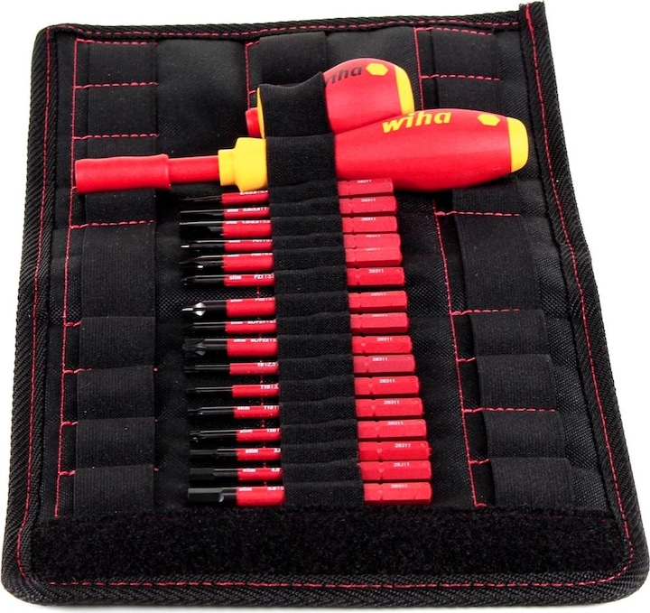 Immagine prodotto Wiha Cacciavite e set di punte (Viti con testa a intaglio, Chiave a brugola, Torx (TX), Cacciavite a croce PZ, Fessura croce Phillipps (PH))