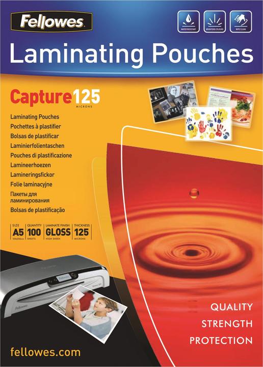 Image du produit Fellowes Capture 125 (A5, 100 pièce(s), 125 µm)