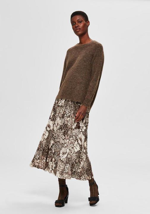 Produktbild Selected Rundhalsausschnitt Woll Pullover (S)