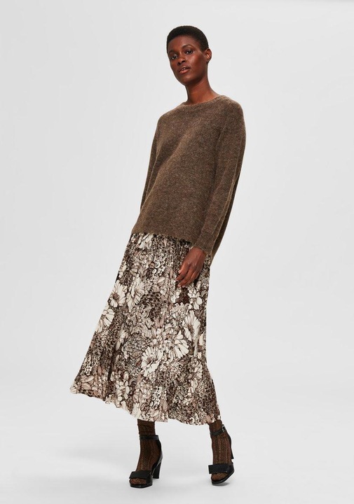 Image du produit Selected Femme Pull en laine à col ras du cou (XS)
