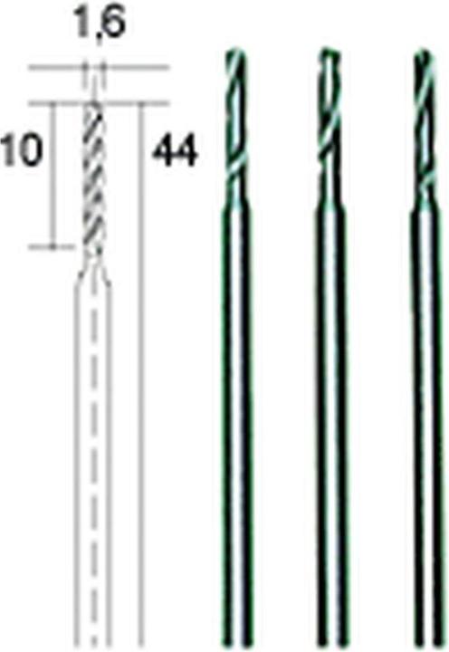Actual product image Proxxon Twist Drill 1.6 mm (1.6 millimetre)