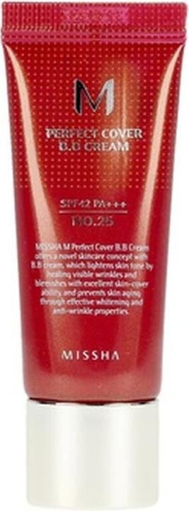 Missha Perfect Cover Bb Cream Spf42 25-Warm Beige 20Ml (25 Warm Beige)
