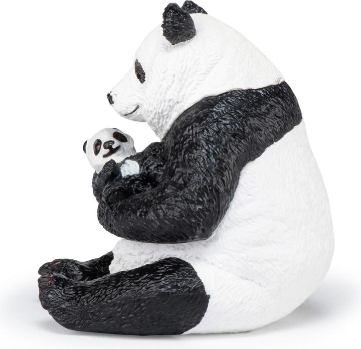 Image du produit Papo Panda assis avec son petit