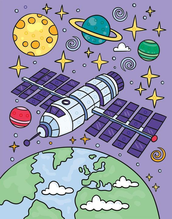 Produktbild Mein Diamant-Stickerheft - Weltall