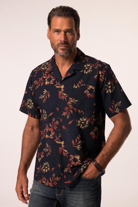 Immagine prodotto JP1880 JP 1880 Hemd, Halbarm, Seersucker, Cuba-Kragen, Cuba Fit (L)