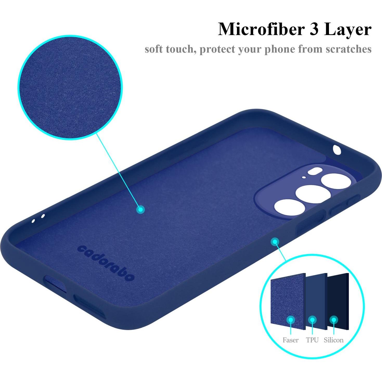 Thumbnail - Cadorabo TPU Liquid Silicone Case Hülle für Motorola EDGE 30 PRO / EDGE+ (Motorola Edge 30 Pro, Motorola Edge+), Smartph...