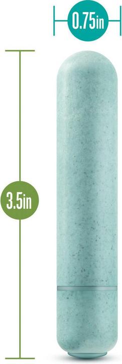 Actual product image Gaia Eco Bullet Vibrator â Turquoise