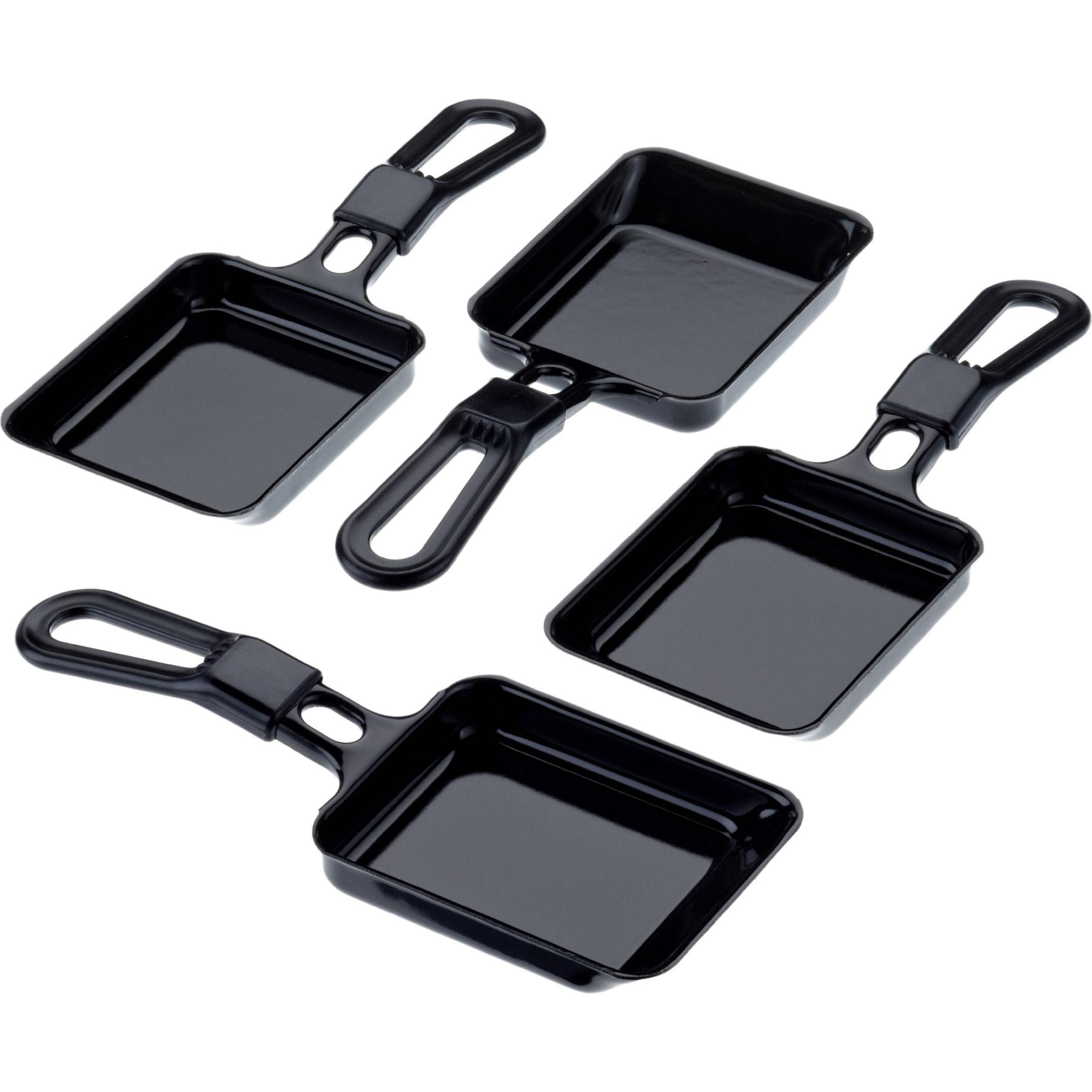 Steba Raclettpfännchen, Zubehör Kochen am Tisch, Schwarz