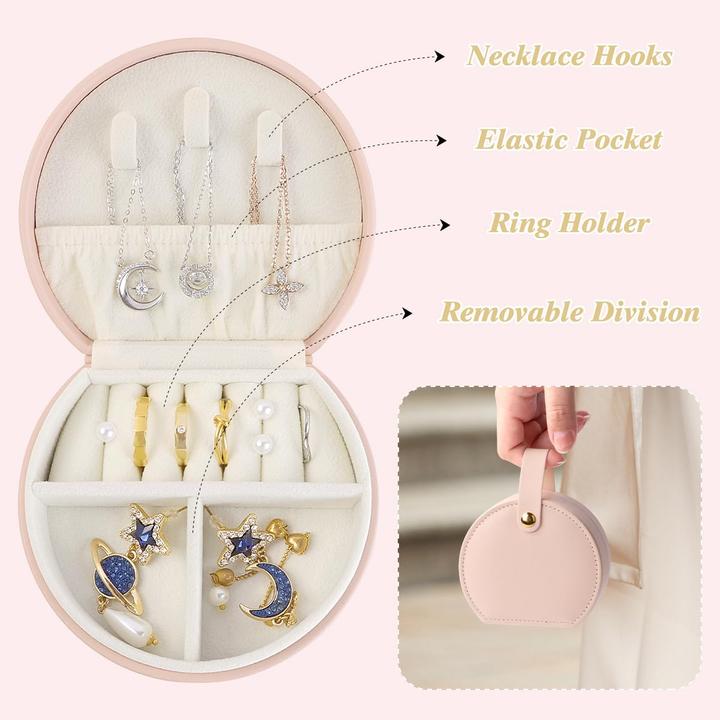 Produktbild Only-Bags.Store Reiseschmuckkästchen, kleines Reiseschmuckkästchen