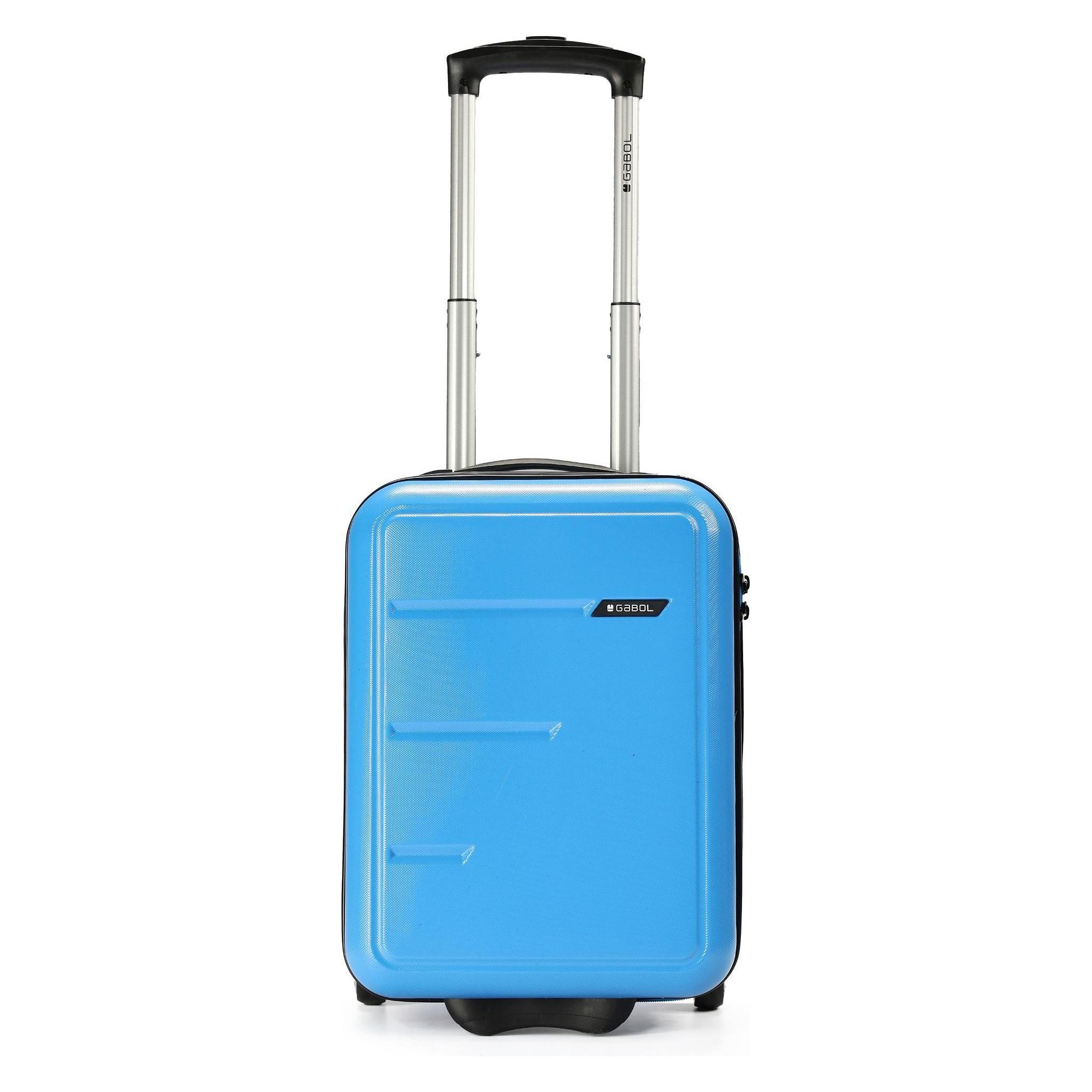 Gabol, Koffer, Future Plus 2 Rollen Kabinentrolley 44 Cm, Blau, (23 l)