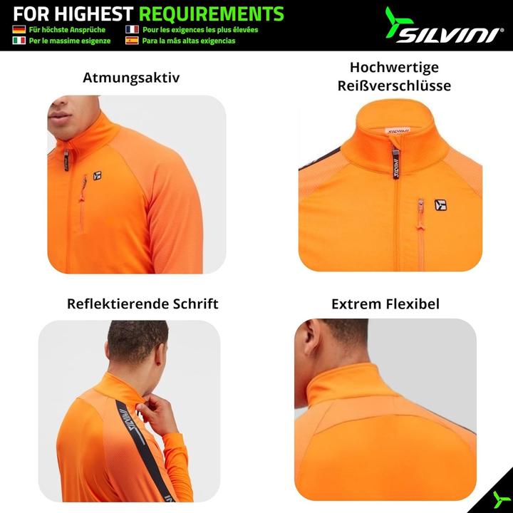 Produktbild Silvini Männer Männer Sweatshirt Marone MJ1900 (M)